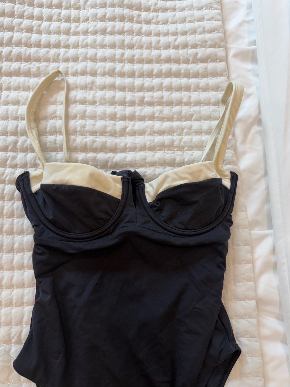 Monday swimwear - CLOVELLY ONE PIECE - BLACK/IVORY - Picture 5 of 10